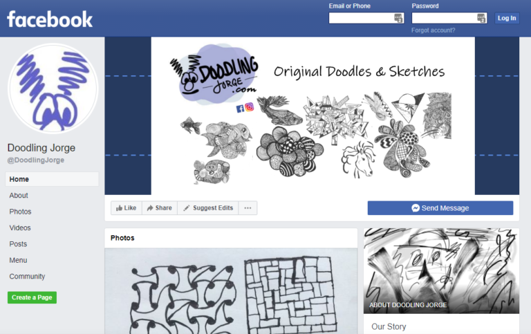 Facebook Page Launched