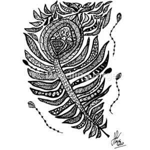 AltText:Feather